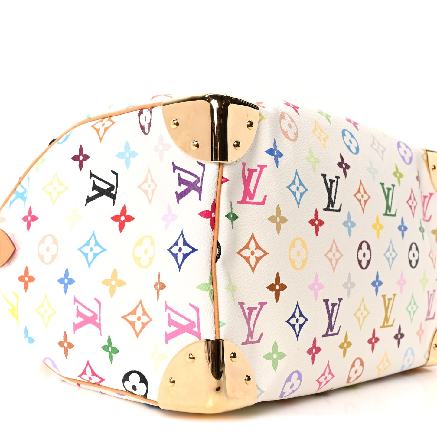 Monogram Multicolor Speedy 30 White