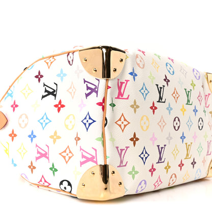 Louis Vuitton Monogram Multicolor Speedy 30 White 8 of 9