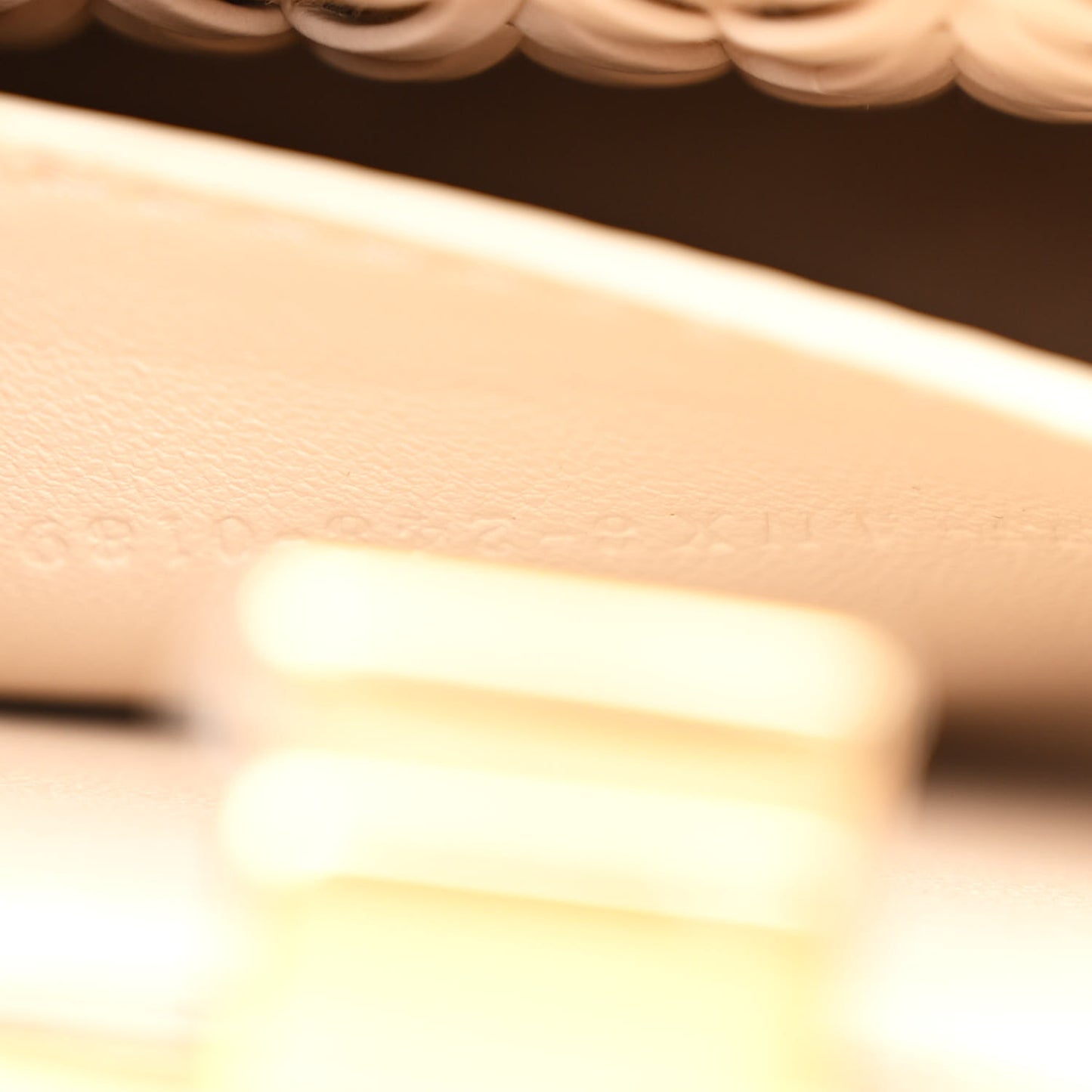 Vitello King Shiny Nappa Intreccio Petite Peekaboo I SEE U Satchel Camelia