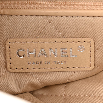 Chanel Shiny Calfskin Quilted Small Rainbow Chanel 22 White 7 of 13