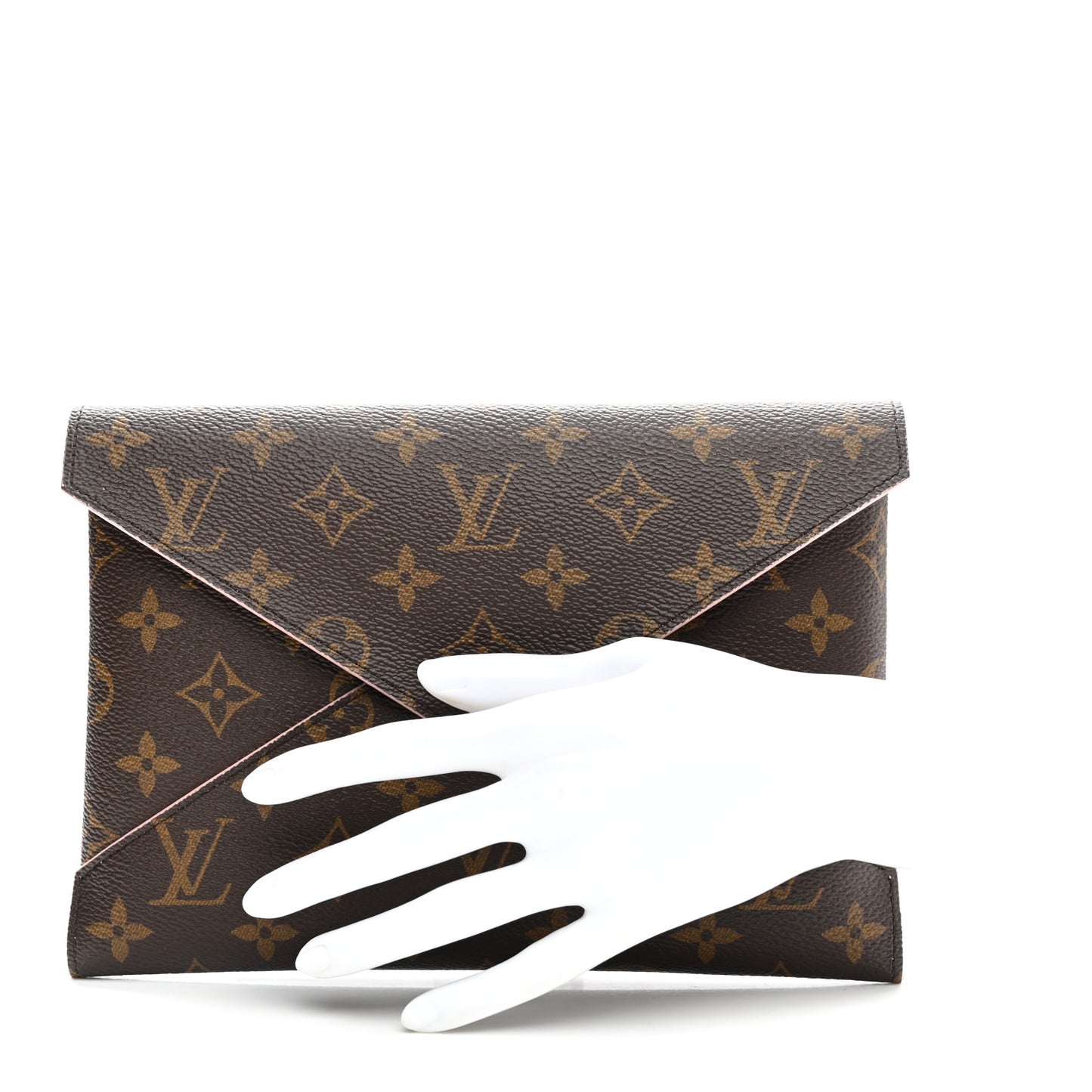Monogram Large Kirigami Pochette Insert Rose Ballerine