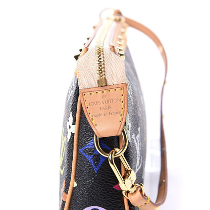 Louis Vuitton Monogram Multicolor Pochette Accessories Black 11 of 11