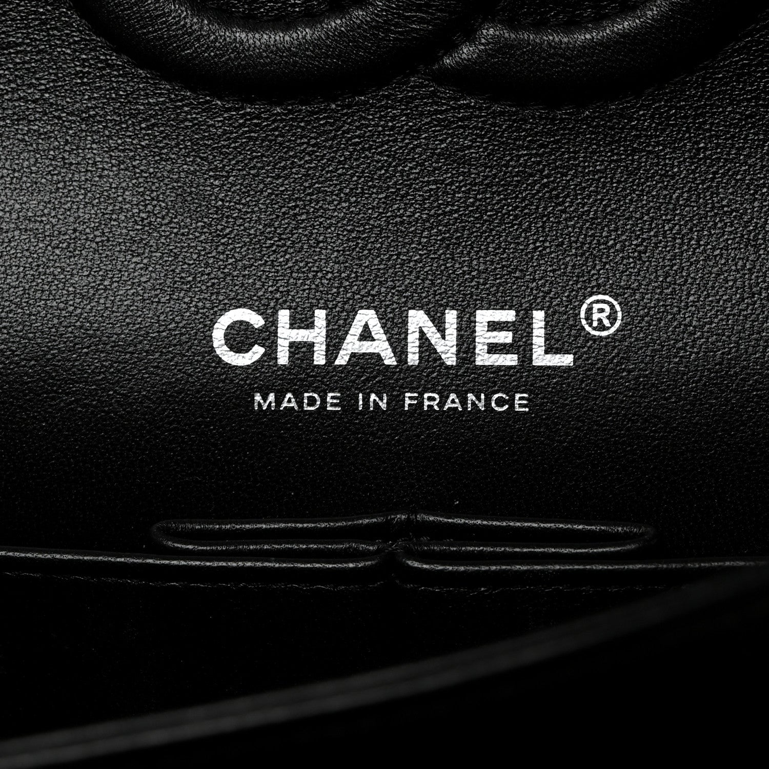 Chanel Lambskin Quilted Medium Double Flap So Black 6 of 10