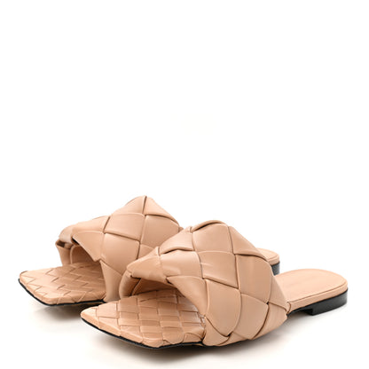 Bottega Veneta Nappa Maxi Intrecciato Lido Flat Sandals 38 Slipper 3 of 8