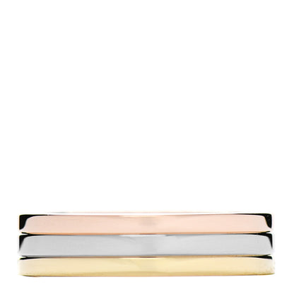 Cartier 18K Pink White Yellow Gold 4.8mm Vendome Louis Cartier Wedding Band Ring 51 5.75 1 of 4
