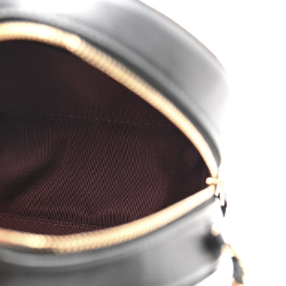 Chanel Caviar Quilted Round Clutch With Chain Black 5 of 10