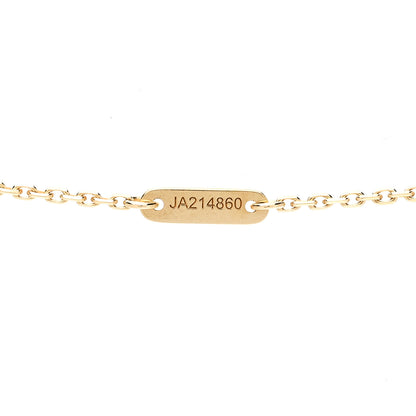 Van Cleef & Arpels 18K Yellow Gold Diamond Mini Frivole Pendant Pave Necklace 4 of 6