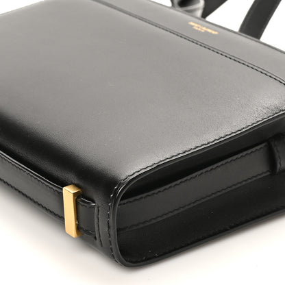 Saint Laurent Calfskin Reverse Satchel Black 10 of 10