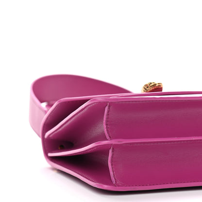 Bulgari Calfskin Serpenti Forever Crossbody Bag Plum 8 of 9