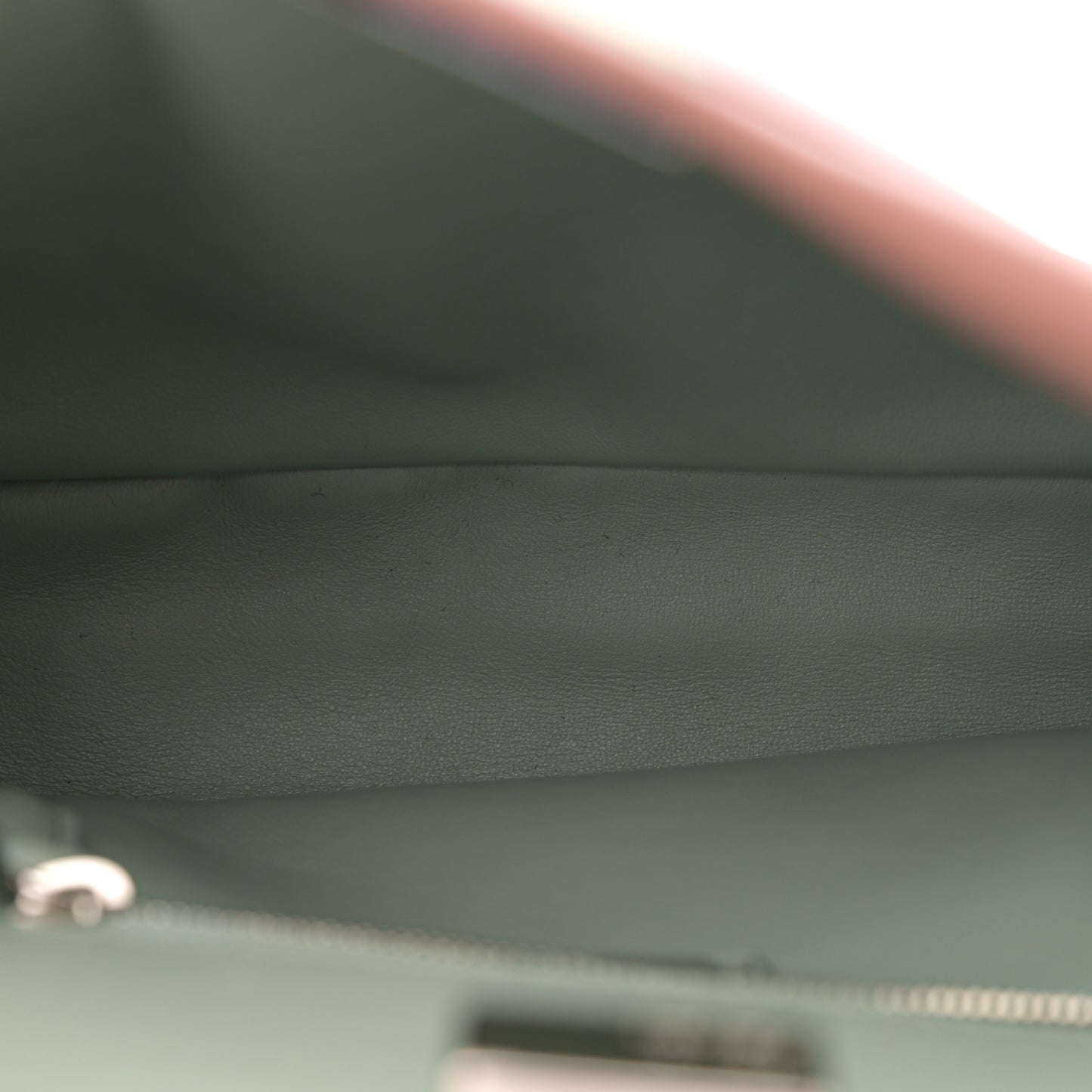 Nappa Colorblock Mini Peekaboo Iconic Satchel English Rose Plaster Oxigen