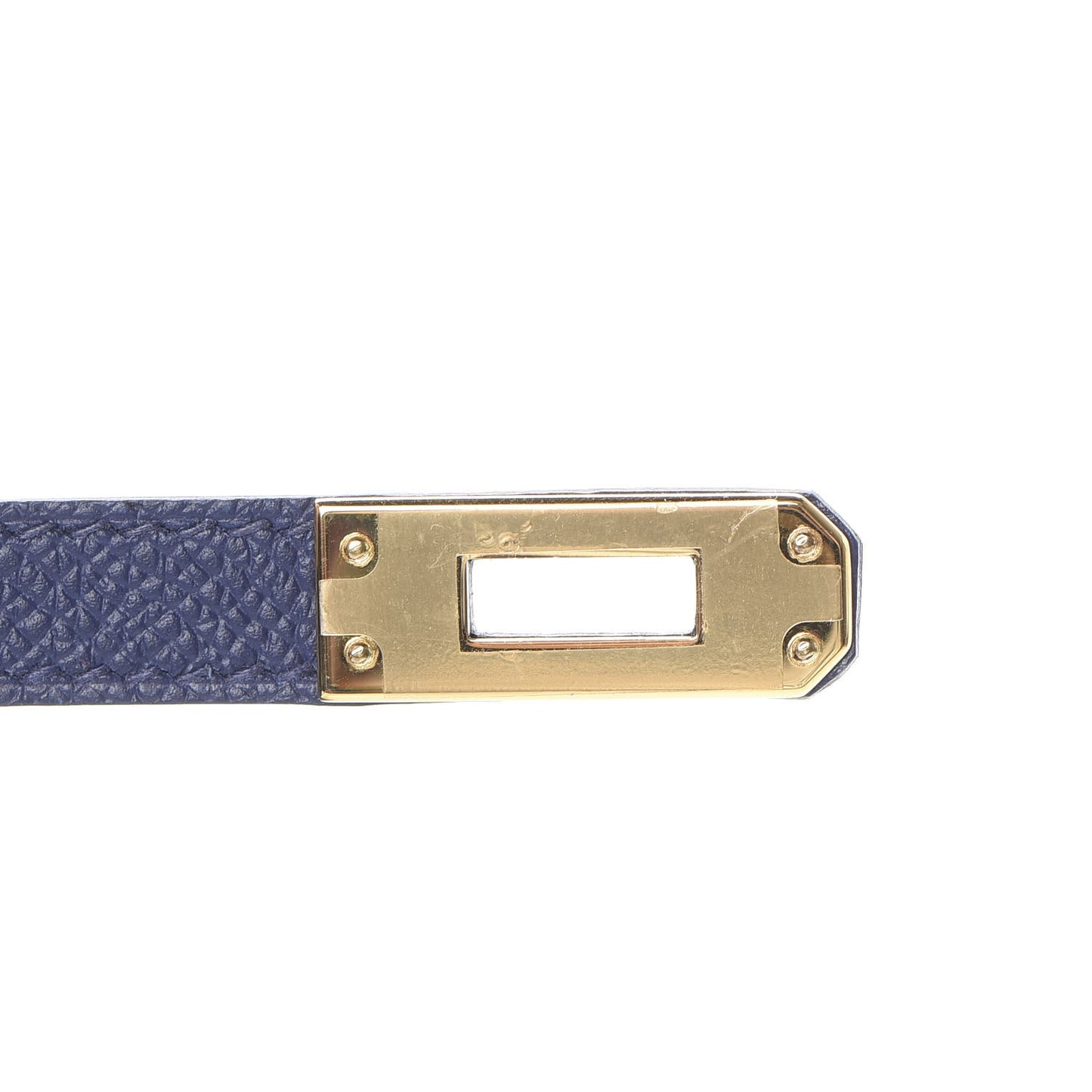 Epsom Kelly Sellier 25 Bleu Saphir