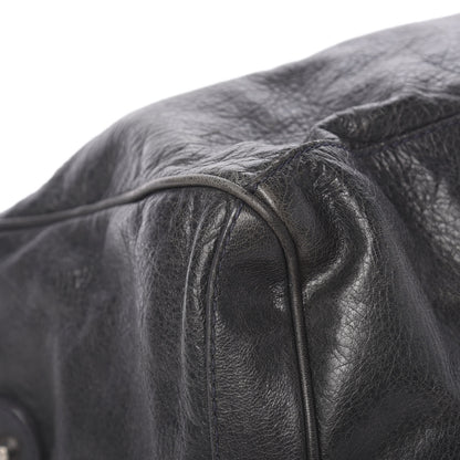 Balenciaga Agneau Classic Hardware Small Squash Duffel Bag Anthracite 20 of 24