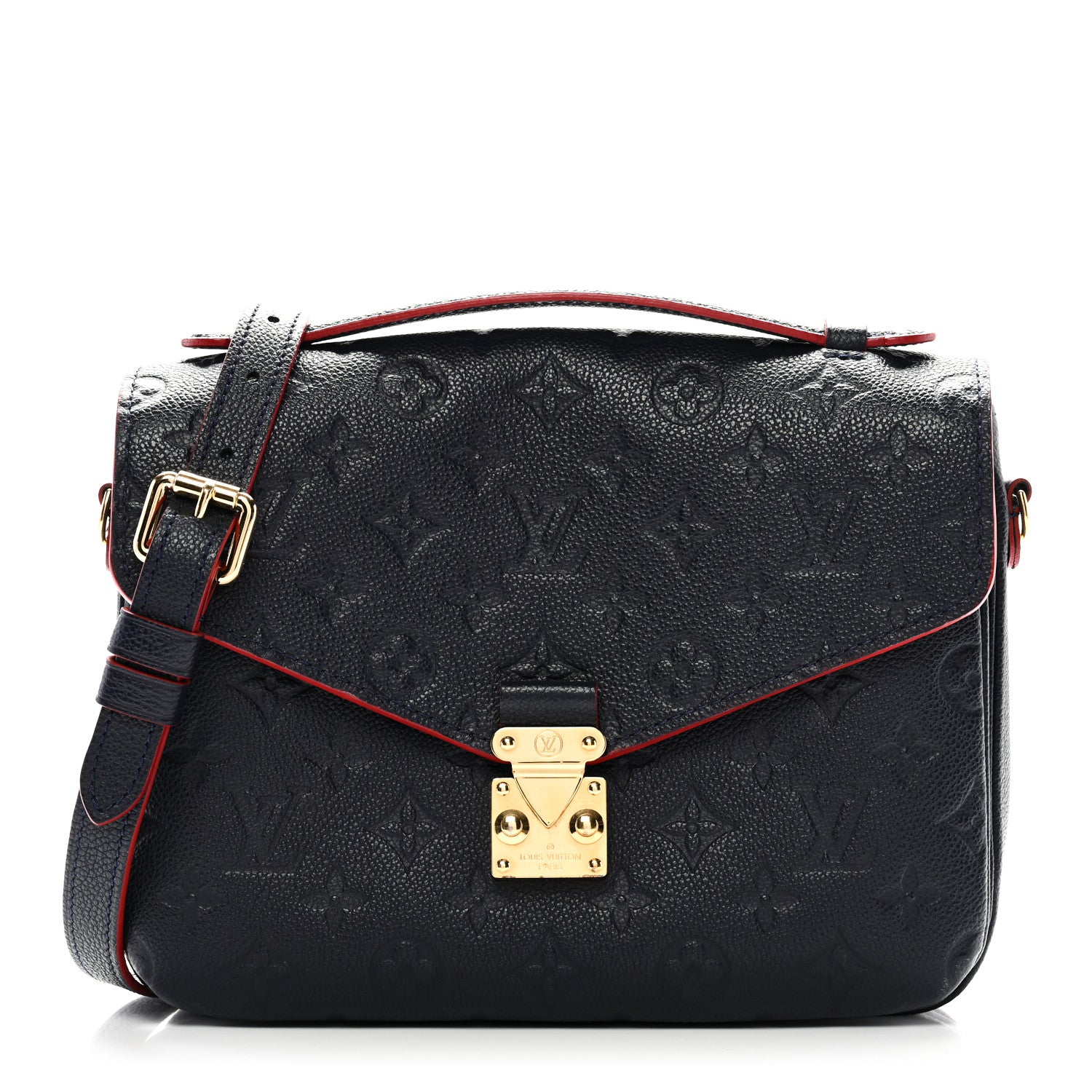 Louis Vuitton Empreinte Pochette Metis Marine Rouge 1 of 9