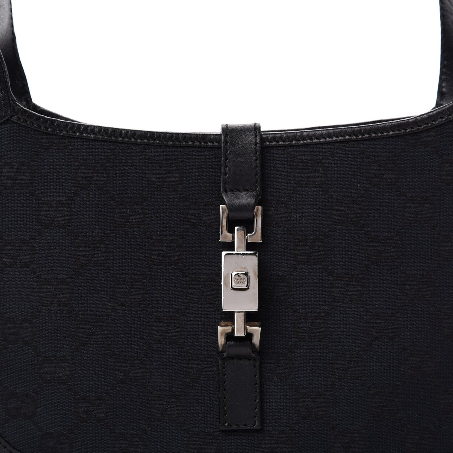 Monogram Small Jackie O Hobo Black