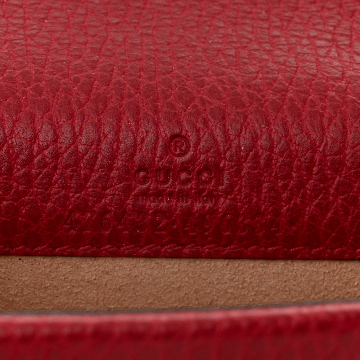 Gucci Calfskin Super Mini Dionysus Shoulder Bag Hibiscus Red 6 of 11