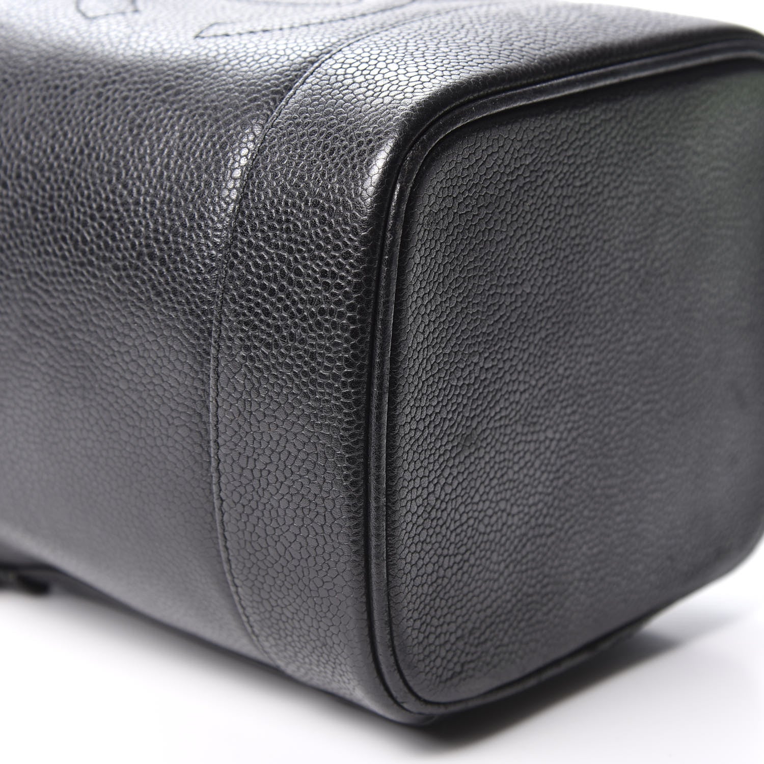 Chanel Caviar Cosmetic Vanity Bag Black 6 of 12