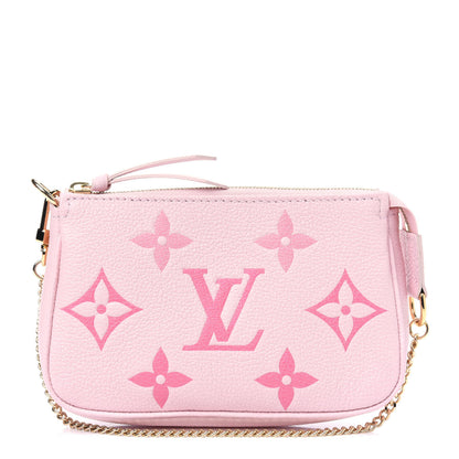 Louis Vuitton Empreinte Monogram Giant By The Pool Mini Pochette Accessories Bouton De Rose 1 of 4