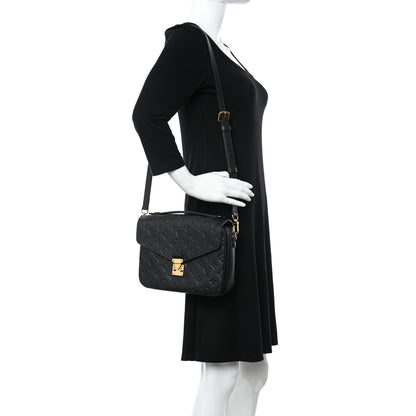 Louis Vuitton Empreinte Pochette Metis Black 2 of 13