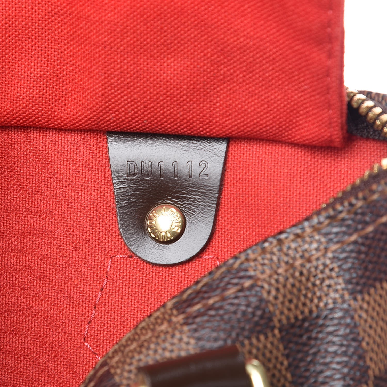 Louis Vuitton Damier Ebene Speedy Bandouliere 25 8 of 10