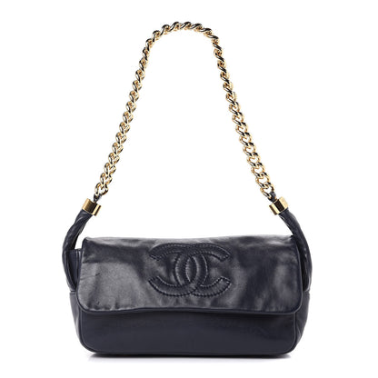 Chanel Lambskin Medium Rodeo Drive Flap Navy 1 of 14
