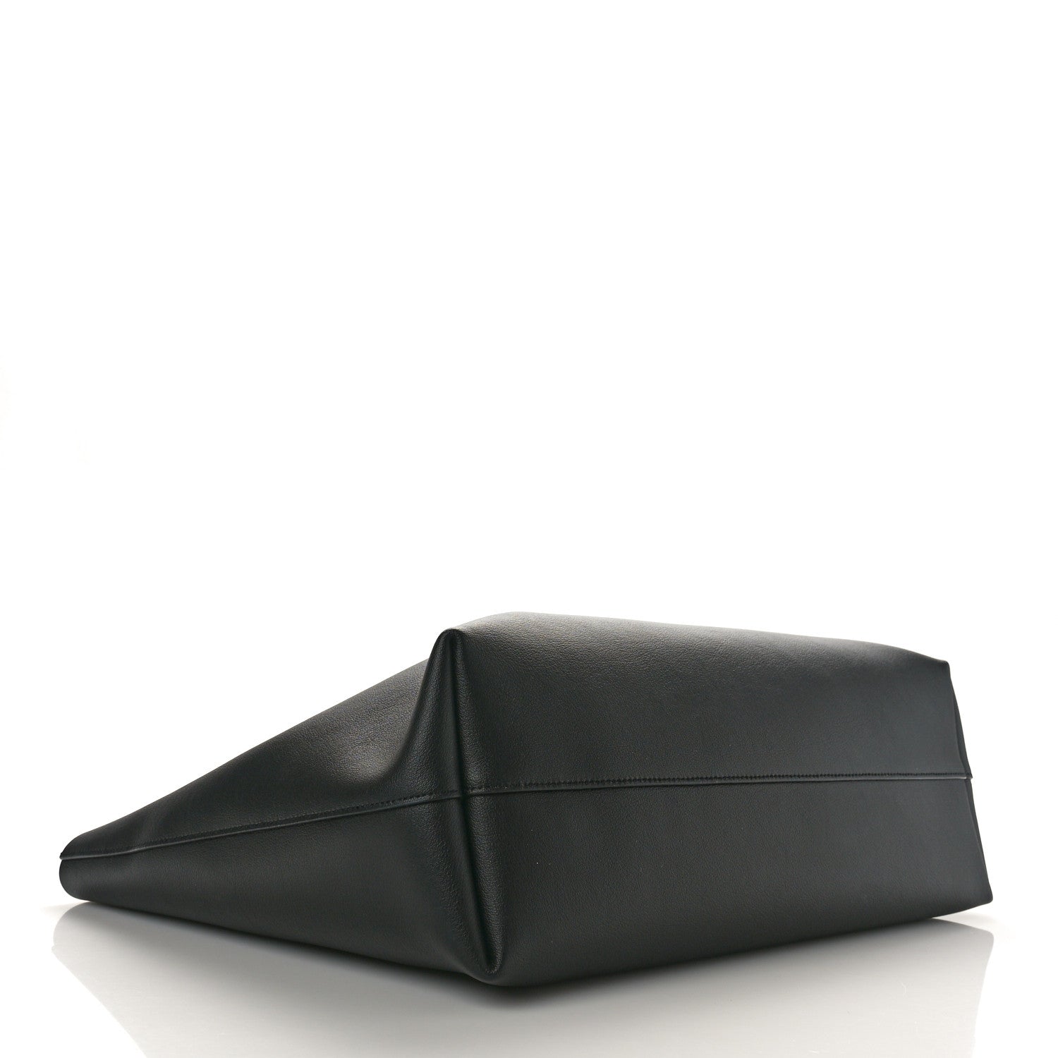 Saint Laurent Calfskin Large Shopping Tote Black 5 of 11