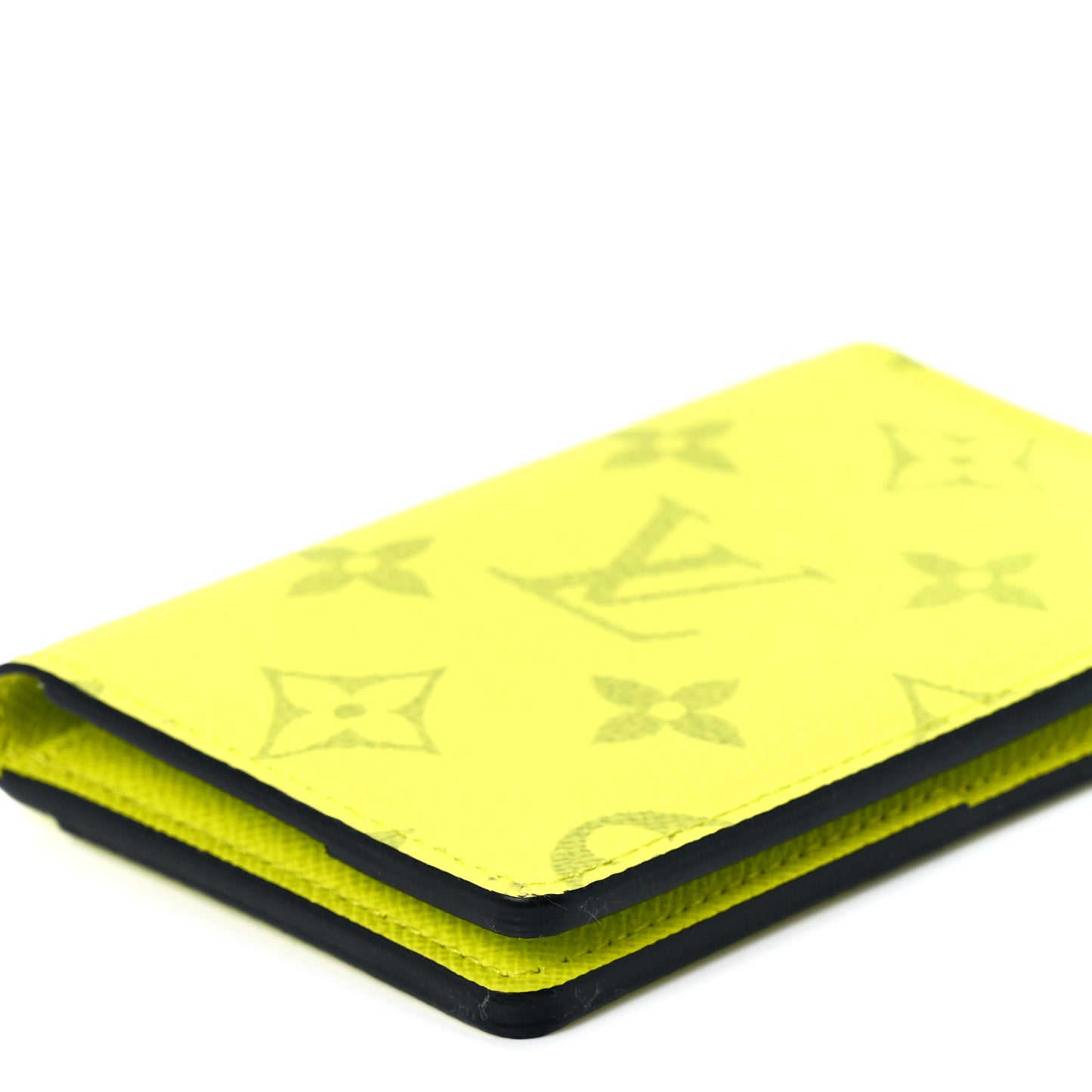 Monogram Taiga Pocket Organizer Yellow