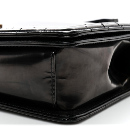Chanel Glazed Calfskin Medium Boy Flap Black 10 of 11