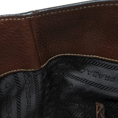 Prada Vitello Daino Tote Bruciato 11 of 12