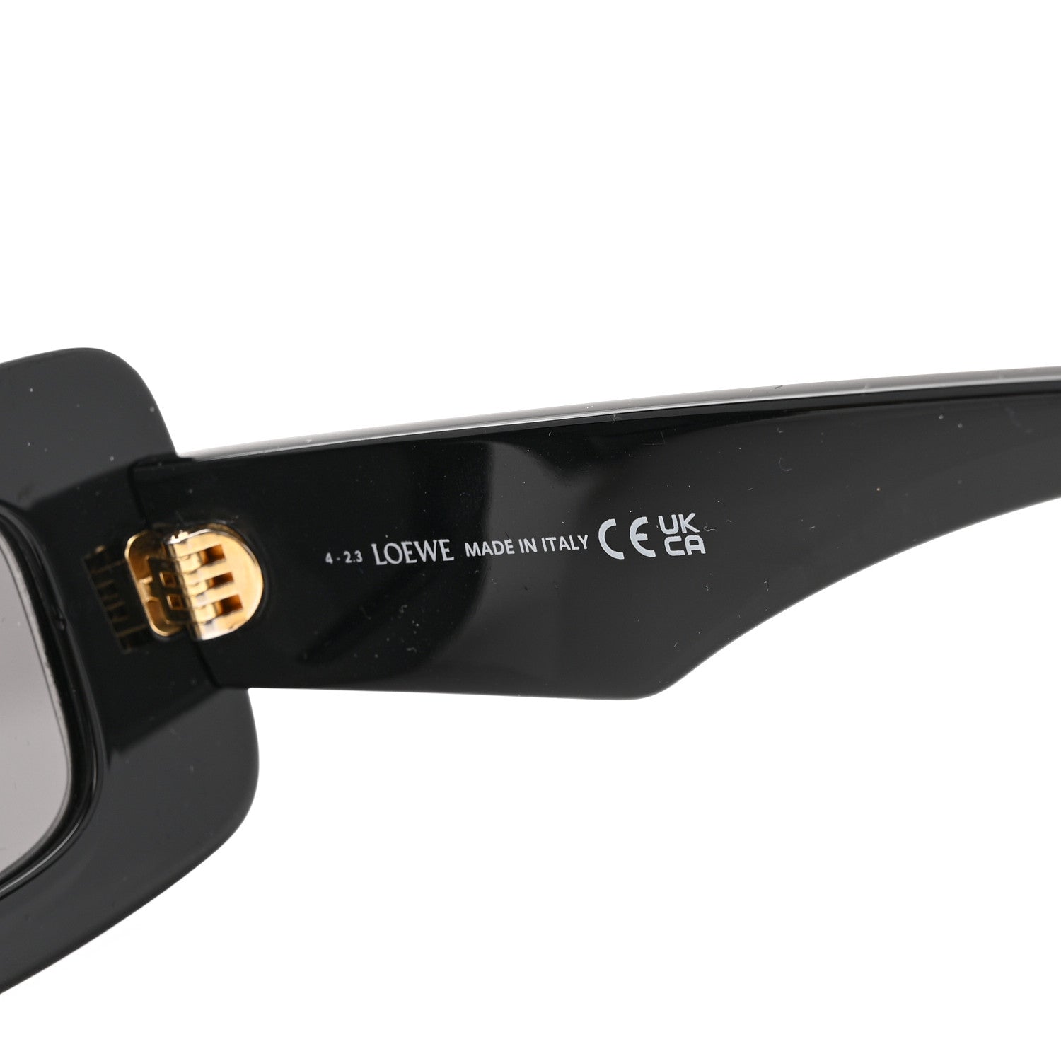 Loewe Acetate Rectangular Sunglasses LW40101I Black 5 of 7