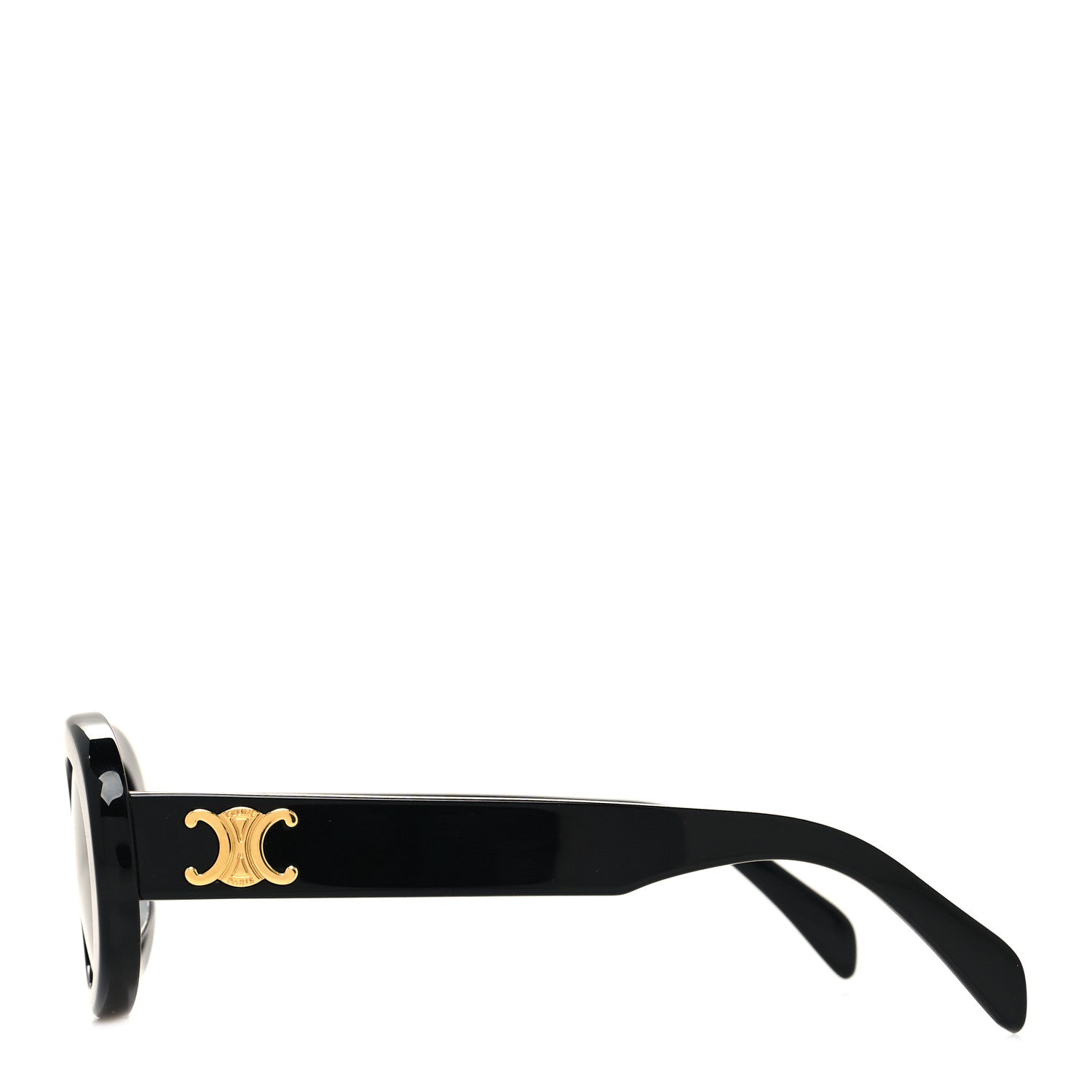 Celine Acetate Triomphe 01 Sunglasses CL 40194U Black 3 of 7