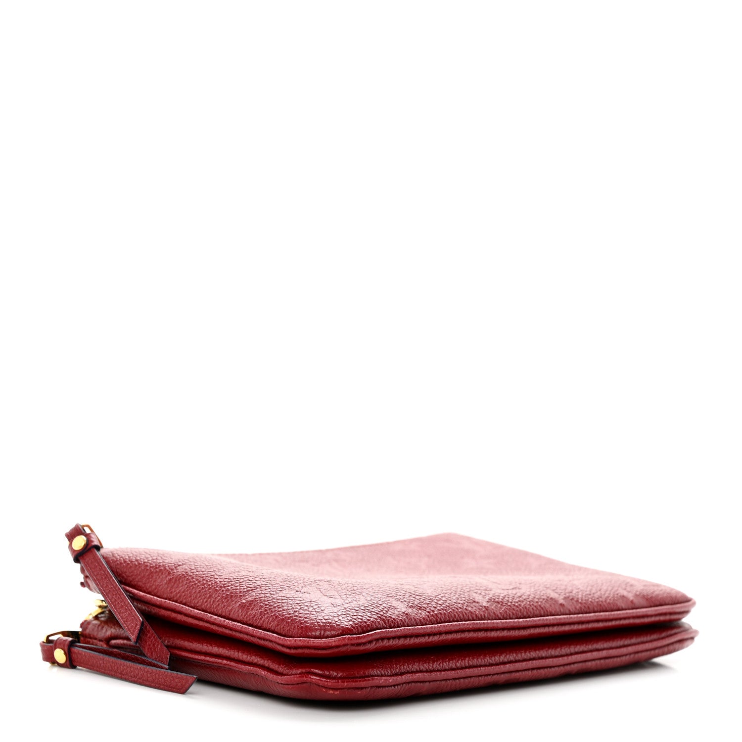Louis Vuitton Empreinte Double Zip Pochette Cherry Berry 4 of 10