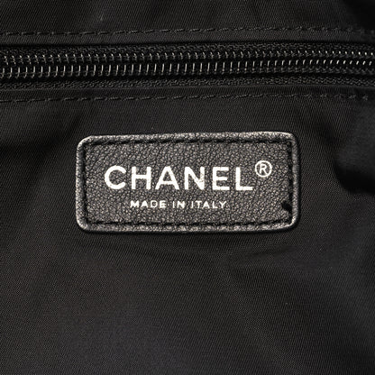 Chanel Canvas Pony Hair Quilted Sport CC Messenger Black 6 of 12