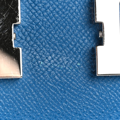 Hermes Epsom Constance Long Wallet Bleu Izmir 11 of 12
