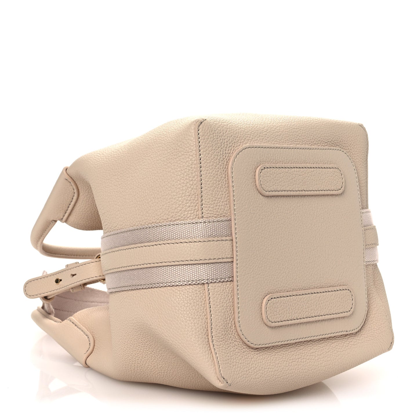 Grained Calfskin Small Bale Bag Marble