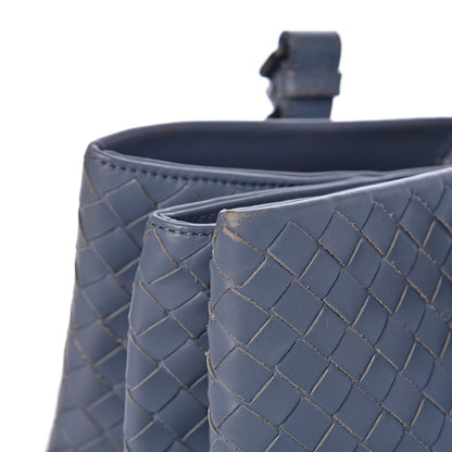 Bottega Veneta Nappa Intrecciato Medium Roma Tote Baltic Blue 16 of 23
