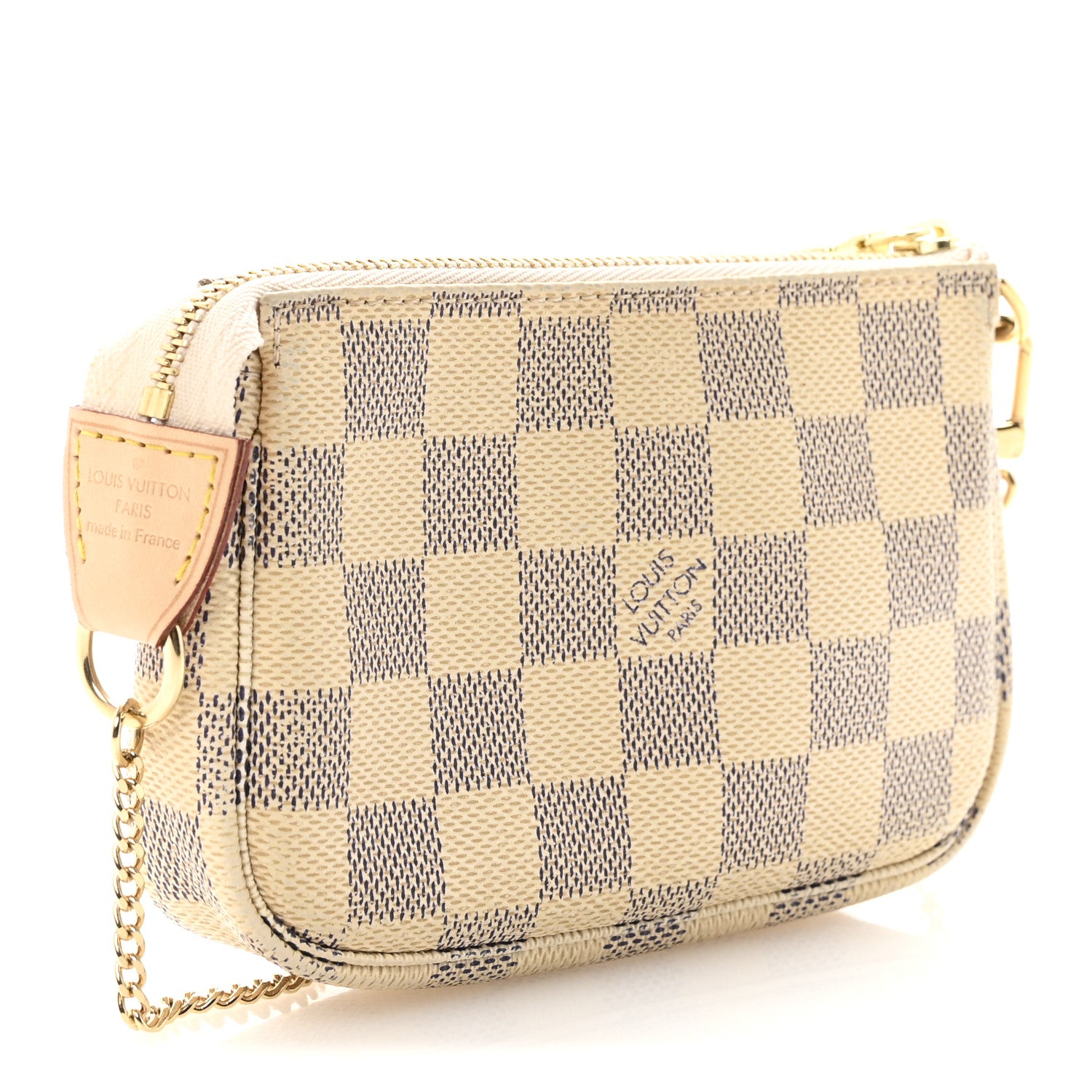 Louis Vuitton Damier Azur Mini Pochette Accessories 3 of 8