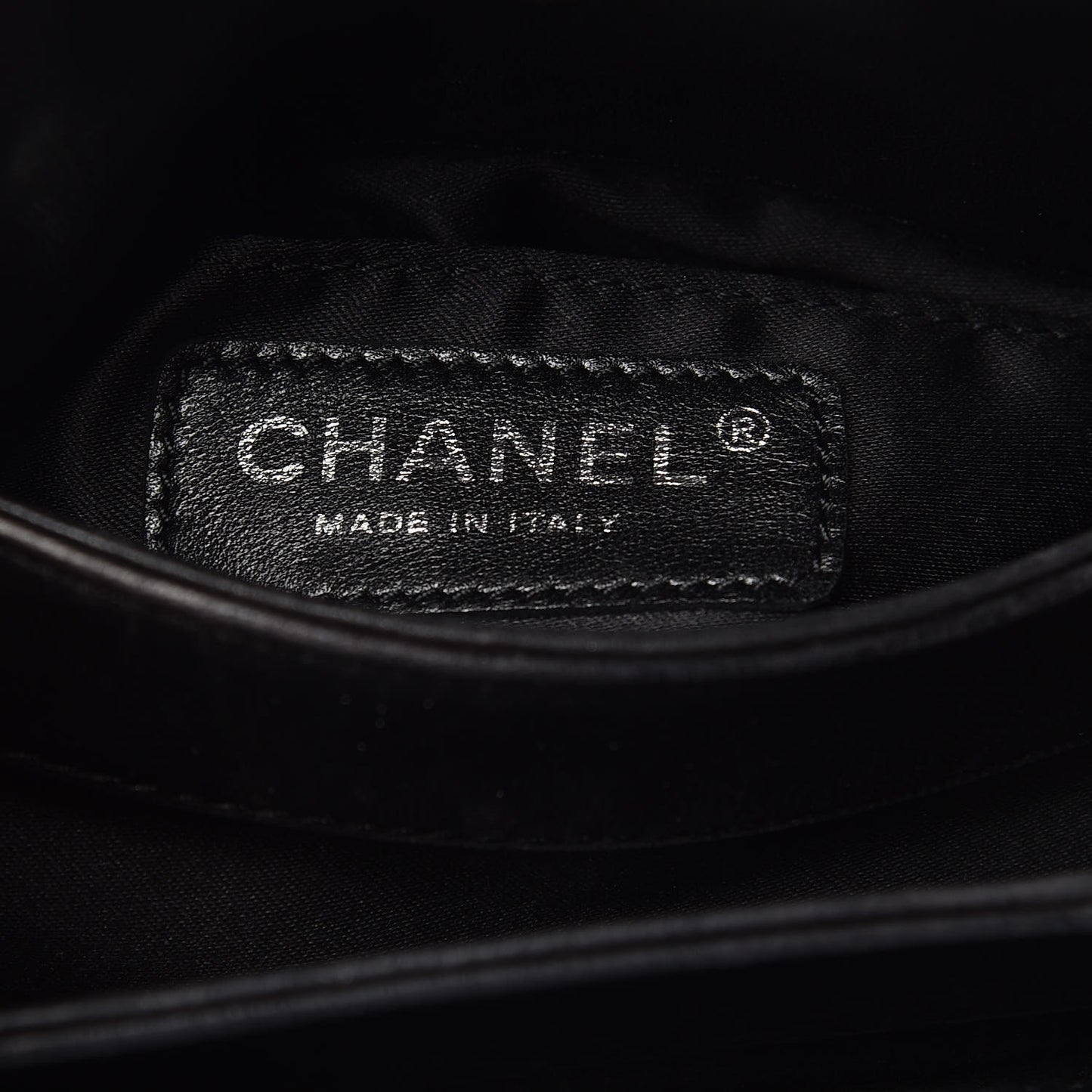 Lambskin Quilted Mini Chanel 3 Flap Black