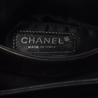 Chanel Lambskin Quilted Mini Chanel 3 Flap Black 7 of 12