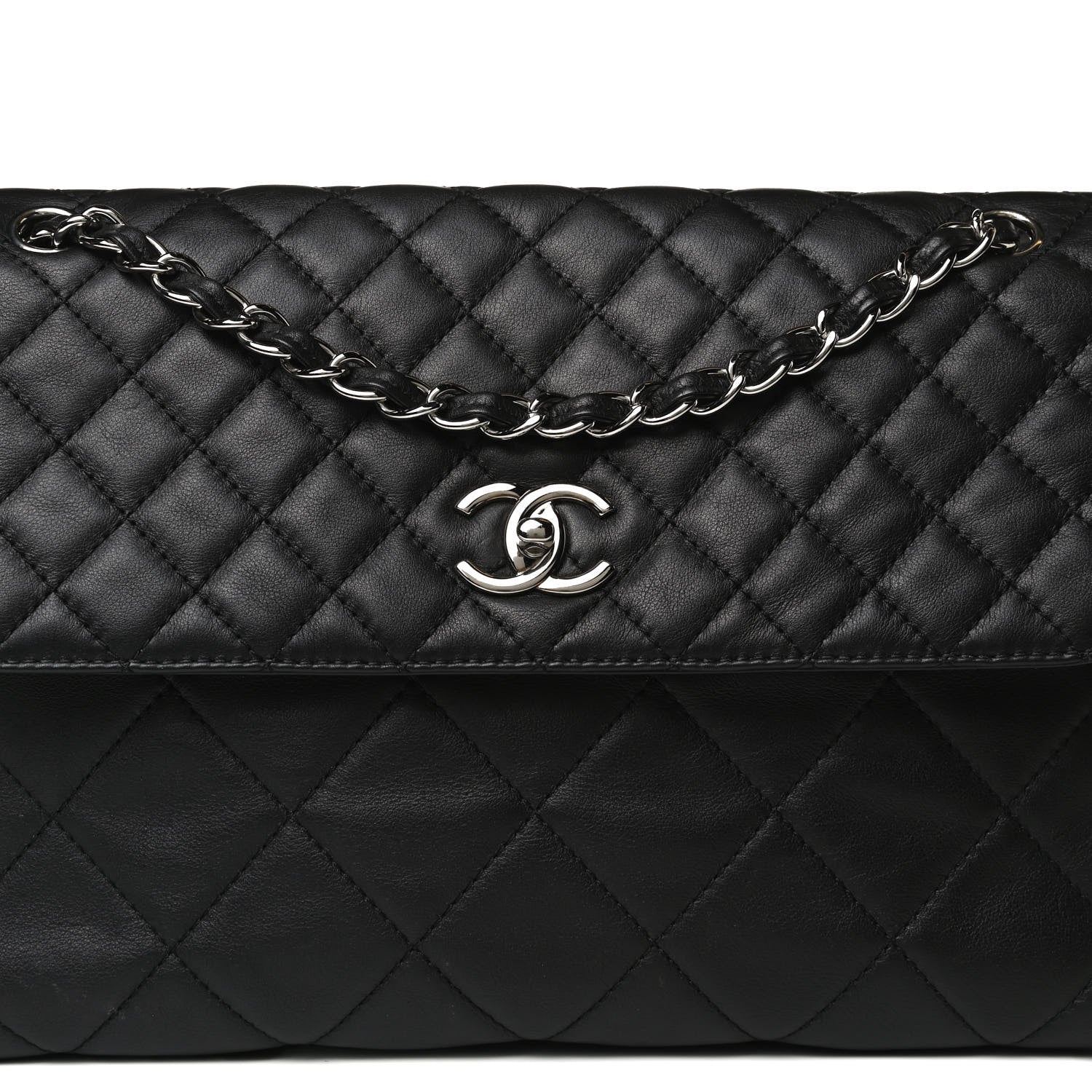 Chanel Calfskin Quilted In The Business Flap Bag Black 9 of 15