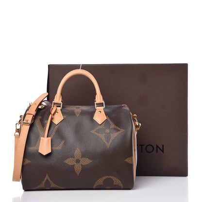 Louis Vuitton Reverse Monogram Giant Speedy Bandouliere 30 11 of 11