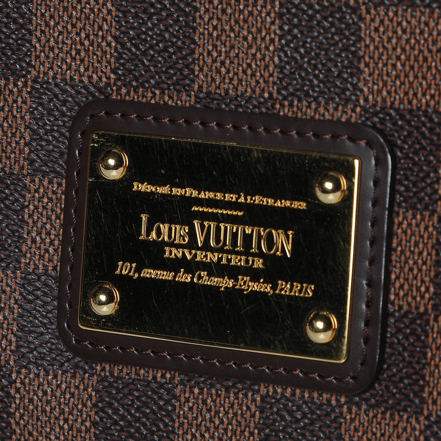 Louis Vuitton Damier Ebene Eva Clutch 7 of 7