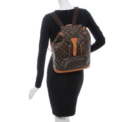 Louis Vuitton Monogram Montsouris GM Backpack 2 of 10