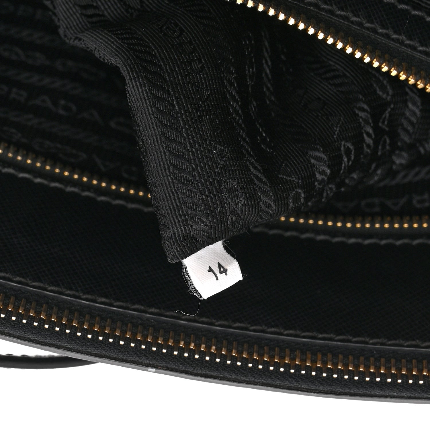 Prada Saffiano Lux Large Galleria Double Zip Tote Black 7 of 10