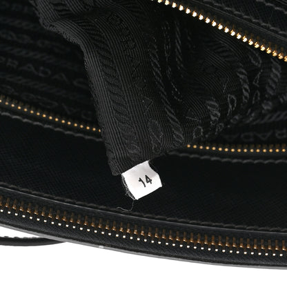 Prada Saffiano Lux Large Galleria Double Zip Tote Black 7 of 10