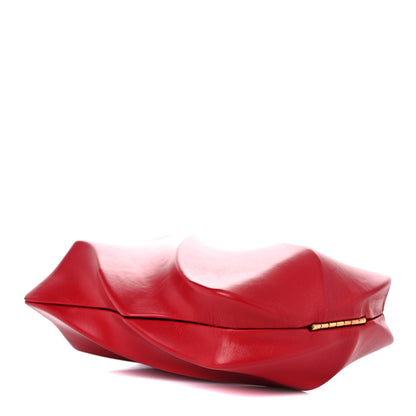Bottega Veneta Calfskin The Whirl Bag Red 4 of 10