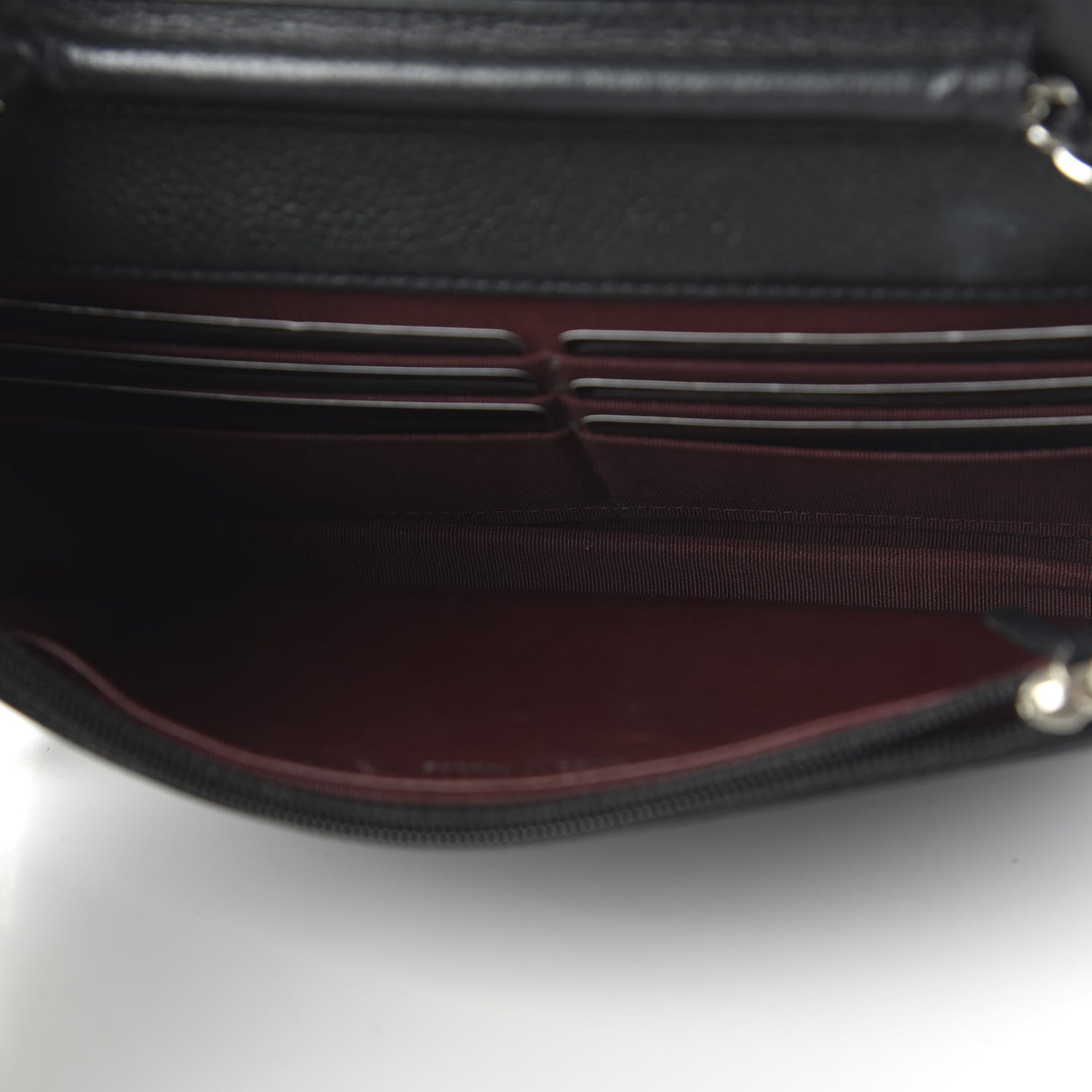 Chanel Caviar Quilted Wallet On Chain WOC Black 5 of 12