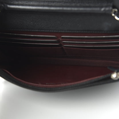 Chanel Caviar Quilted Wallet On Chain WOC Black 5 of 12