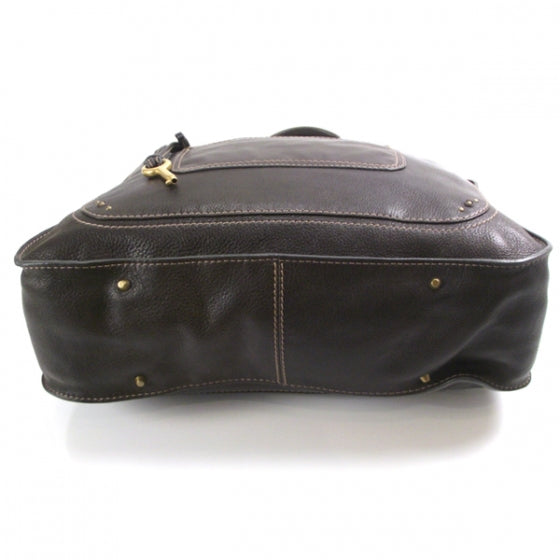 Chloe Leather Paddington Tote Brown 4 of 18