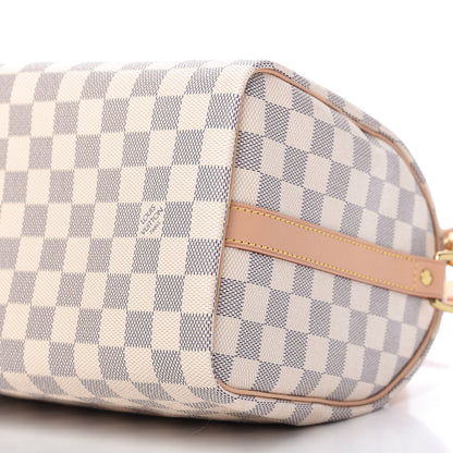 Louis Vuitton Damier Azur Speedy Bandouliere 25 7 of 11