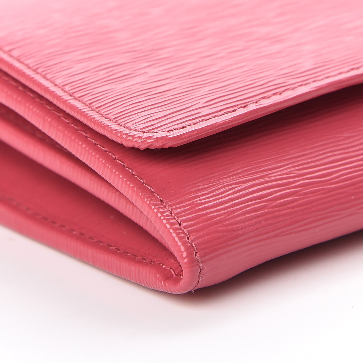 Prada Vitello Move Oro Chain Wallet Peonia 9 of 11